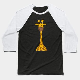 Giraffe Design Baseball T-Shirt